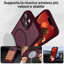 Carica l'immagine nel visualizzatore di Gallery, Cover per iPhone 13 Compatibile con MagSafe Prugna