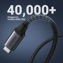 Carica l'immagine nel visualizzatore di Gallery, UGREEN Cavo Type C Video 4K@60Hz USB 3.2 Prolunga 10Gbps 100W