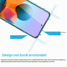 Carica l'immagine nel visualizzatore di Gallery, NEW'C Pellicola Vetro per Xiaomi Redmi Note 10 Pro/10 Pro Max 4G