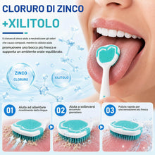 Carica l'immagine nel visualizzatore di Gallery, Kit per la pulizia della lingua in gel con spazzola per la lingua, pulisci