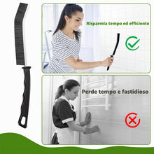 Carica l'immagine nel visualizzatore di Gallery, Spazzola per la pulizia,12 pezzi Kit Spazzola Pulizia Fessure Delle Fessure Con Setole Dure,Spazzola Multifunzionale Per