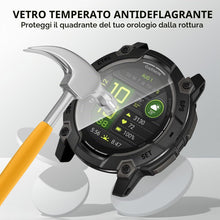 Carica l'immagine nel visualizzatore di Gallery, Diruite 4 Pezzi Pellicola Protettiva per Garmin Instinct 3 50mm AMOLED/Solar Protezione Schermo,HD Vetro Temperato Antig