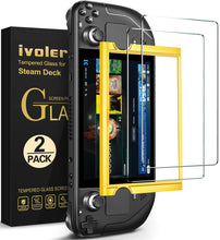 Carica l'immagine nel visualizzatore di Gallery, iVoler Pellicola Vetro Temperato per Steam Deck/Steam Deck OLED, Pellicola Protettiva Protezione per Schermo Anti Graffi
