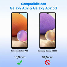 Carica l'immagine nel visualizzatore di Gallery, Pnakqil 3 Pezzi Vetro Temperato per Samsung Galaxy A32 4G, 9H Durezza HD Trasparente Pellicola Prottetiva per Samsung A3
