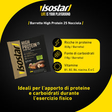 Carica l'immagine nel visualizzatore di Gallery, Isostad High Protein Powerplay, Barrette Proteiche gusto Cioccolato e Nocciola - 3 x 35 g