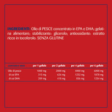 Carica l'immagine nel visualizzatore di Gallery, Matt, Olio di Pesce Omega 3 EPA/DHA 3000, Integratore, 60 Gellule