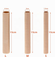 Carica l'immagine nel visualizzatore di Gallery, Protezione Dita Piedi,4 Pezzis Silicone Protezione Dita Piedi,Copri Dita in Gel Tagliabile,Protezione Tubolare Gel Per P
