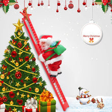 Carica l'immagine nel visualizzatore di Gallery, ZZXLOPEZ Regali di Natale elettrici, Babbo Natale, Babbo Natale, Babbo Natale (con musica), decorazione natalizia per albero di Natale, casa, esterno e interno
