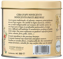 Carica l'immagine nel visualizzatore di Gallery, CERA NOVECENTO Cera d'Api, Neutra, 500 ml Cera in pasta universale per mobili in legno ma anche pietra, marmo,metallo, c