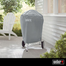 Carica l'immagine nel visualizzatore di Gallery, Weber Custodia per barbecue/per barbecue a carbone da 57 cm, tessuto leggero resistente all'acqua con cinghie di fissagg
