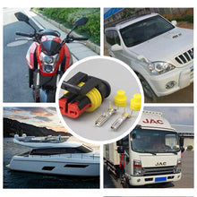 Carica l'immagine nel visualizzatore di Gallery, YIXISI Set di 12 connettori per cavi elettrici impermeabili, connettore per cavi auto, terminale elettrico impermeabile,
