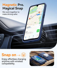 Carica l'immagine nel visualizzatore di Gallery, CANSHN Magnetica Cover per Samsung Galaxy A17 (6.7 Pollici), [Protezione Completa Della Fotocamera] Custodia Traslucida 