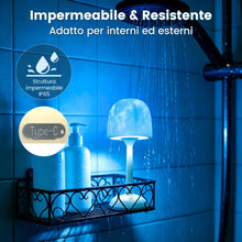 Carica l'immagine nel visualizzatore di Gallery, Lampada da doccia impermeabile con proiettore a onde oceaniche