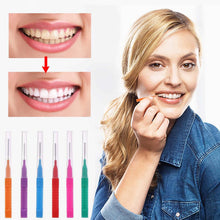 Carica l'immagine nel visualizzatore di Gallery, 30 Pezzi Scovolini Interdentali, Scovolino Per Pulizia Denti con Coperchio, Scovolino Interdentale Per L'Igiene Lnterden