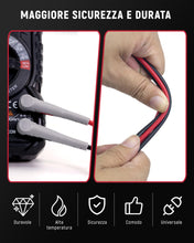 Carica l'immagine nel visualizzatore di Gallery, KAIWEETS Cavi di Test in Silicone Sonde per Multimetro Cavo in Silicone da 48 Pollici Punte Dorate CAT III 1000V &amp; CAT I