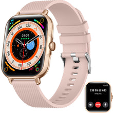 Carica l'immagine nel visualizzatore di Gallery, Smartwatch Uomo Donna, 1,85'' Orologio Fitness con Sonno Cardiofrequenzimetro, Smart Watch con Funzione di Notifica dei 