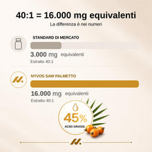Carica l'immagine nel visualizzatore di Gallery, Serenoa Repens Saw Palmetto Capelli 16.000 mg 40:1