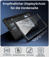 Carica l'immagine nel visualizzatore di Gallery, Cover per Samsung Galaxy Z Fold 7 con Supporto, 2025, Nero
