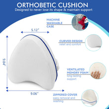 Carica l'immagine nel visualizzatore di Gallery, Cuscino per ginocchia per chi dorme sul fianco, cuscino ortopedico per gambe per dormire senza dolore, cuscino ergonomic