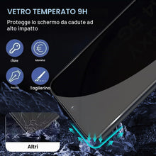 Carica l'immagine nel visualizzatore di Gallery, Holilo Anti Spy Privacy Vetro Temperato per Samsung Galaxy A54 5G