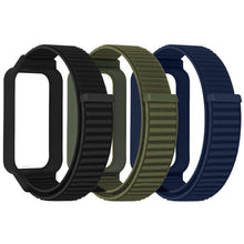 Carica l'immagine nel visualizzatore di Gallery, 3 Pezzi Cinturini Compatibili con Xiaomi Smart Band 9 Active, Cinturino in Nylon Traspirante per Xiaomi Smart Band 9 Act