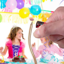 Carica l'immagine nel visualizzatore di Gallery, 24 Candele Torta Compleanno Spirale Champagne