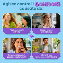 Carica l'immagine nel visualizzatore di Gallery, Enterogermina Gonfiore Fermenti Lattici Probiotici e Prebiotici, 20 Bustine