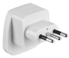 Carica l'immagine nel visualizzatore di Gallery, Electraline 70042, Adattatore da Viaggio da Mondo a Italia, Bianco