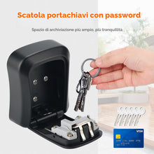 Carica l'immagine nel visualizzatore di Gallery, Ibergrif MA201 Cassaforte per Chiavi Montata a Parete,Cassetta di Sicurezza a Chiave Impermeabile,Cassaforte Porta Chiav