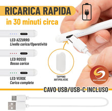 Carica l'immagine nel visualizzatore di Gallery, Penna Tablet Universale Ricaricabile USB-C – Pennino Touch per iPad, Tablet Android e Windows, Stylus Capacitivo per Scr