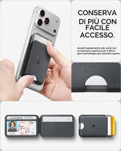 Carica l'immagine nel visualizzatore di Gallery, Spigen Nano Pop S MagFit Portafoglio Magnetico 5 Carte MagSafe &amp; Pixelsnap