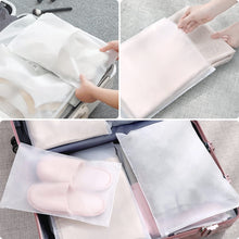 Carica l'immagine nel visualizzatore di Gallery, 25 Pezzi Sacchetti da Viaggio per Valigia con Zip, Buste Trasparenti per Indumenti, Borsa Valigia Organizer con Cerniera