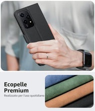 Carica l'immagine nel visualizzatore di Gallery, Cover per Honor 200 Lite, Custodia a portafoglio in Pelle PU Premium [Magnetica a Scatto] [Funzione Stand] per Honor 200