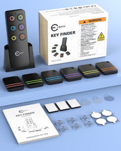 Carica l'immagine nel visualizzatore di Gallery, Esky Localizzatore Chiavi, trasmettitore wireless con 6 ricevitori RF localizzatore per animali domestici chiavi o porta
