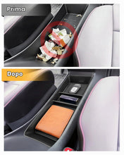 Carica l'immagine nel visualizzatore di Gallery, YEE PIN - Scatola Organizzatore con Vassoio Sotto la Console Centrale per BYD Dolphin EV 2023-2026, Scatola Inferiore pe
