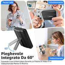 Carica l'immagine nel visualizzatore di Gallery, Azmuth Power Bank per MagSafe, 10000mAh Magneitco Powerbank per iPhone