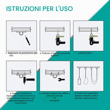 Carica l'immagine nel visualizzatore di Gallery, Gancio da soffitto, Staffa da soffitto Inossidabile Fino a 400 kg