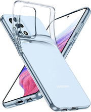 Carica l'immagine nel visualizzatore di Gallery, Oprimio Custodia trasparente per Samsung A52 / A52s [cover in silicone] [%100 trasparente] [materiale tedesco] [ultra so