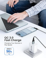 Carica l'immagine nel visualizzatore di Gallery, ZKAPOR Cavo USB C 2Pezzi 2M Cavo USB C 90 Gradi Cavo Ricarica Rapida Type C