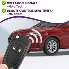 Carica l'immagine nel visualizzatore di Gallery, 2 Tasti Guscio Chiave Auto per Opel Adam Astra Insignia Mokka Meriva Movano Karl Cascada Zafira Chevrolet Cruze Aveo Orl
