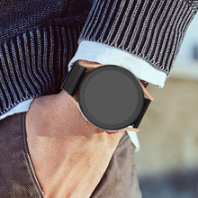 Carica l'immagine nel visualizzatore di Gallery, Amzpas Cinturino per Samsung Galaxy Watch 4/5/6/7 40mm 44mm, Cinturino in Acciaio,Metallo Magnete per Samsung Galaxy Wat