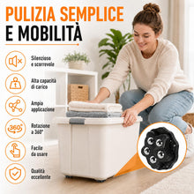 Carica l'immagine nel visualizzatore di Gallery, 12 Pezzi Rotelle A Sfere Pesanti, Piatte Per Mobili