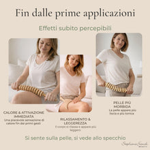 Carica l'immagine nel visualizzatore di Gallery, Set in Legno per Maderoterapia Corpo con Rullo Curvo e Gua Sha, Massaggio Anticellulite per Gambe, Glutei, Addome, Bracc