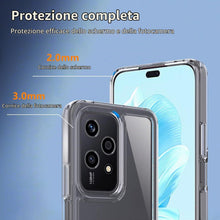 Carica l'immagine nel visualizzatore di Gallery, Captor Cover Trasparente per Honor 200 Lite 5G, Custodia TPU in Silicone Flessibile Morbida e Sottile, Protezione con Bo