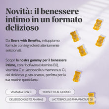 Carica l'immagine nel visualizzatore di Gallery, Bears with Benefits - Gommose Riboflavina - Benessere Intimo - 30 pezzi