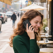 Carica l'immagine nel visualizzatore di Gallery, ivencase Cover per Samsung Galaxy A27 5G con Vetro Temperato, Nero