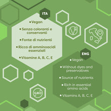 Carica l'immagine nel visualizzatore di Gallery, ERBOTECH, 400 Compresse di Chlorella BIO, Capsule di Alga Chlorella Pura in Confezione da 100g, Ricche di Ferro, Omega 3