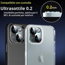 Carica l'immagine nel visualizzatore di Gallery, Ferilinso [6 Pezzi] Protezione Pellicola Vetro Fotocamera per iPhone 14 / iPhone 14 Plus ＆ iPhone 13/13 Mini Accessori C