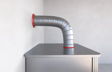 Carica l'immagine nel visualizzatore di Gallery, Fischer SAT Silicone Alte Temperature, Nero, Fino a 315°, Sigillante per Canne Fumarie, Tubazioni, Giunti, Caminetti, St