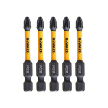 Carica l'immagine nel visualizzatore di Gallery, DEWALT DT7391T-QZ - 5 Inserti per Avvitatore a Impulsi Impact Torsion Extreme, Attacco 1/4", 57 mm PZ2